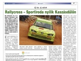 Rallycross - opens Kaszásdűlő Sports Bureau