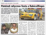 Pünkösdi rallycross fiesta a RabócsiRingen