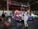 KONI - KÁRÁSZY Kft. standján a BÁNKUTI MotorSport
